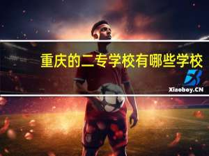 重庆的二专学校有哪些学校