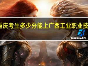 重庆考生多少分能上广西工业职业技术学院