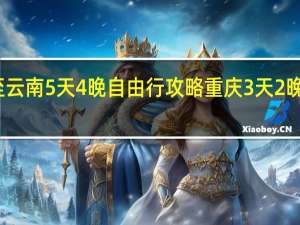 重庆至云南5天4晚自由行攻略 重庆3天2晚自由行攻略