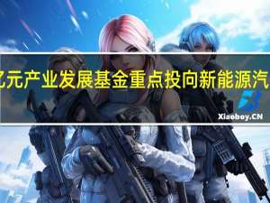 重庆设立300亿元产业发展基金 重点投向新能源汽车、集成电路等赛道