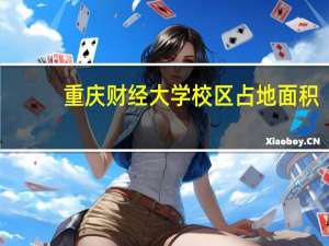重庆财经大学校区占地面积