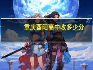 重庆酉阳高中收多少分
