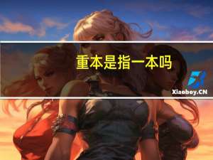重本是指一本吗
