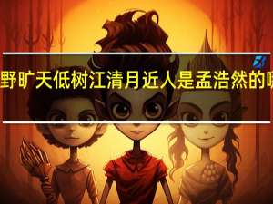 野旷天低树江清月近人是孟浩然的哪首诗