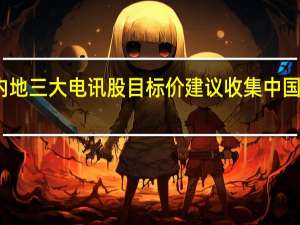 野村下调内地三大电讯股目标价 建议收集中国移动及中国电信