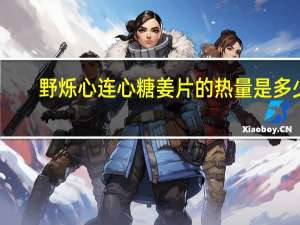 野烁 心连心 糖姜片的热量是多少