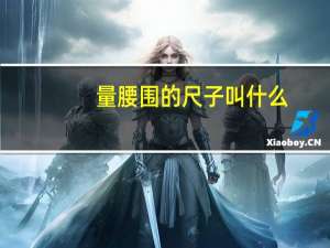 量腰围的尺子叫什么
