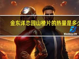 金东洋恋园 山楂片的热量是多少