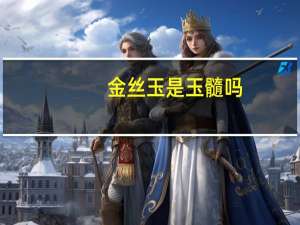金丝玉是玉髓吗