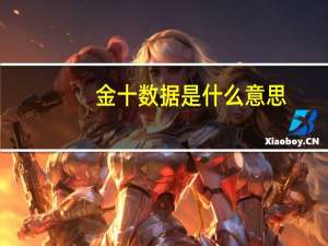 金十数据是什么意思