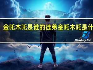 金吒木吒是谁的徒弟 金吒木吒是什么神