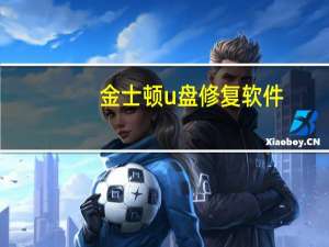 金士顿u盘修复软件（金士顿u盘厂家）