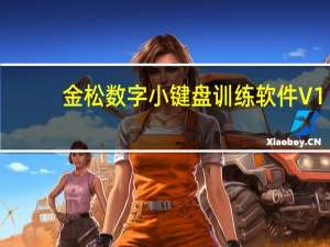金松数字小键盘训练软件 V1.0 绿色免费版（金松数字小键盘训练软件 V1.0 绿色免费版功能简介）