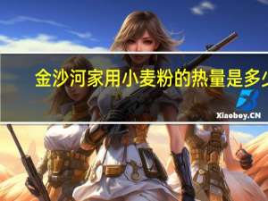金沙河 家用小麦粉的热量是多少