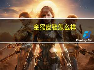 金猴皮鞋怎么样