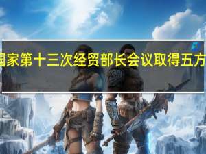 金砖国家第十三次经贸部长会议取得五方面重要成果