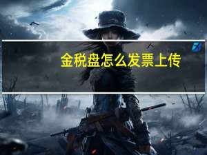 金税盘怎么发票上传