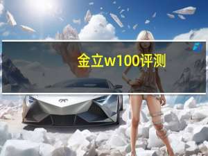 金立w100评测（金立w100）