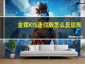 金蝶KIS迷你版怎么反结账