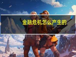 金融危机怎么产生的