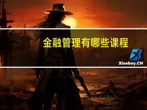 金融管理有哪些课程