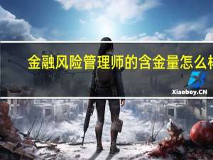 金融风险管理师的含金量怎么样