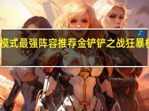 金铲铲之战狂暴模式最强阵容推荐 金铲铲之战狂暴模式黑白魔法师怎么玩