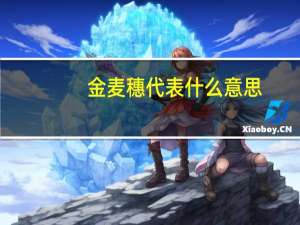 金麦穗代表什么意思