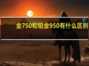 金750和铂金950有什么区别