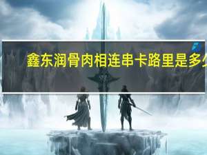 鑫东润 骨肉相连串卡路里是多少