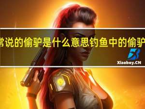钓鱼常说的偷驴是什么意思 钓鱼中的偷驴是什么意思