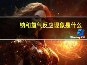 钠和氯气反应现象是什么（钠和氯气反应现象）