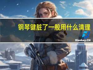 钢琴键脏了一般用什么清理