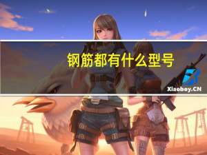 钢筋都有什么型号