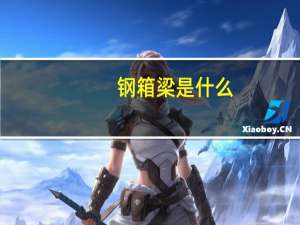 钢箱梁是什么