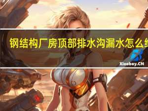 钢结构厂房顶部排水沟漏水怎么维修