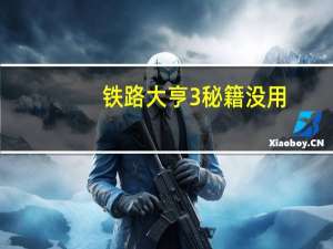 铁路大亨3秘籍没用（《铁路大亨3》作弊秘籍）