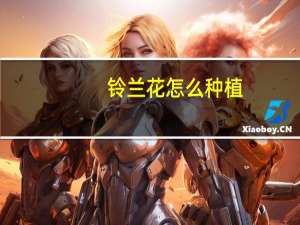 铃兰花怎么种植