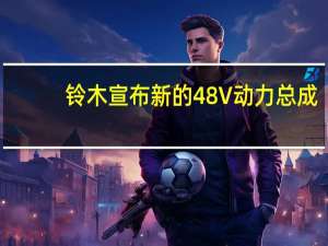 铃木宣布新的48V动力总成