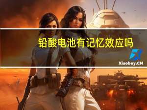 铅酸电池有记忆效应吗