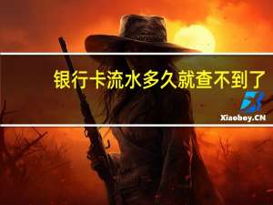 银行卡流水多久就查不到了