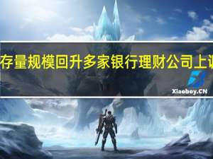 银行理财存量规模回升 多家银行理财公司上调产品募集上限