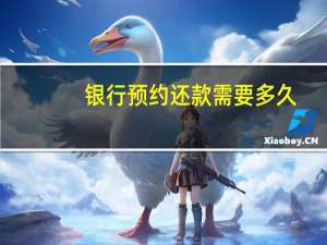 银行预约还款需要多久