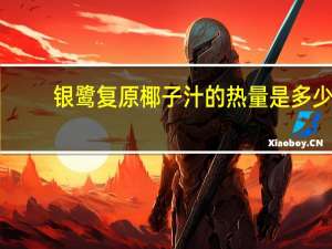 银鹭 复原椰子汁的热量是多少