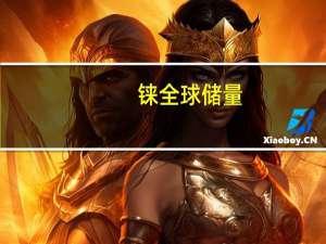铼全球储量