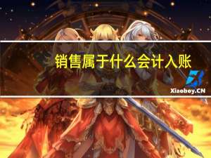 销售属于什么会计入账