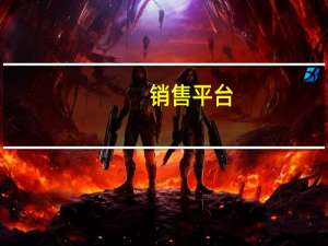 销售平台（网络销售平台有哪些）