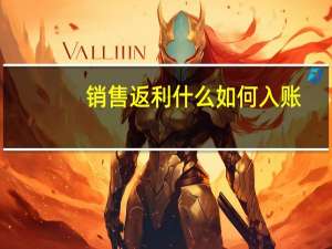 销售返利什么如何入账