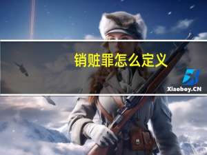 销赃罪怎么定义（销赃罪）