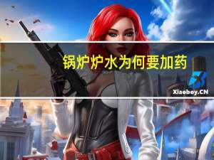 锅炉炉水为何要加药，起何作用